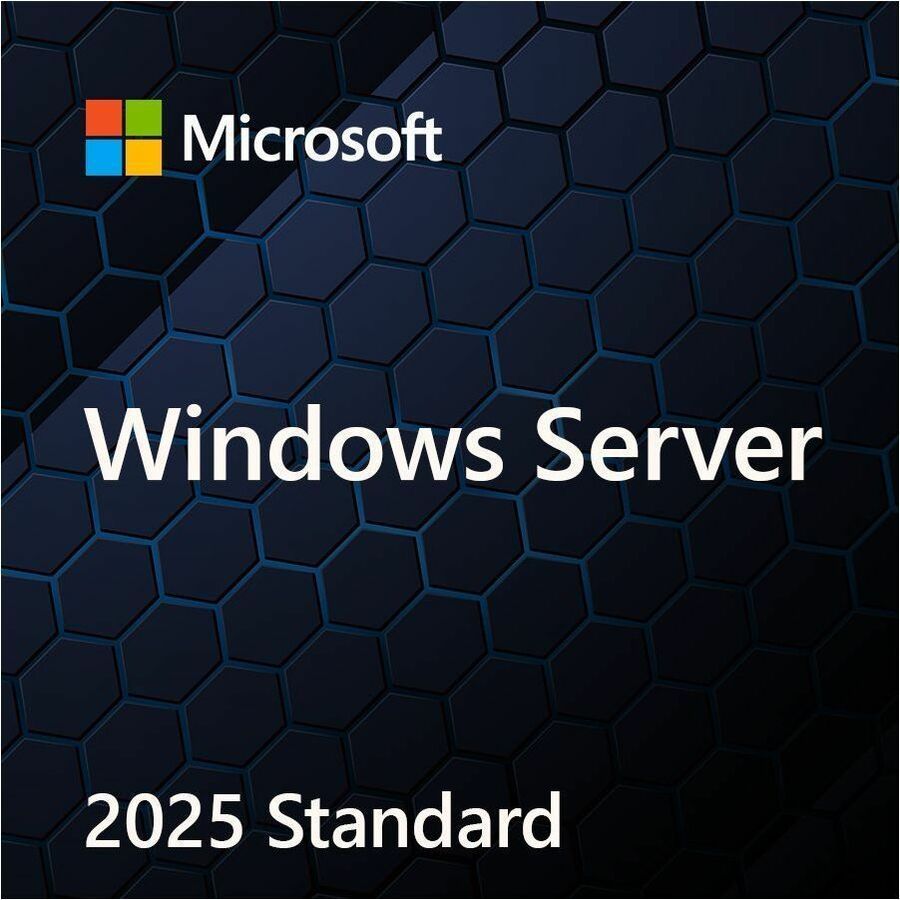 Microsoft Windows Server 2025 Standard Edition - License - 5 device CAL Microsoft Windows Server 2025 Standard Edition - License - 5 device CAL
